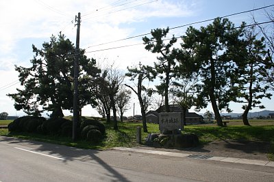 本丸東側の土塁