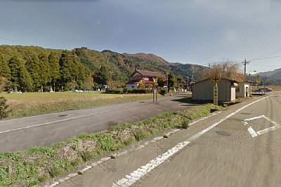 下吉谷駅付近