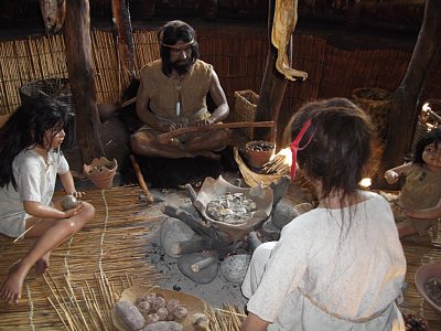 縄文時代の家族の様子