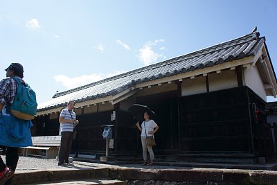高知城天守と詰門・廊下門