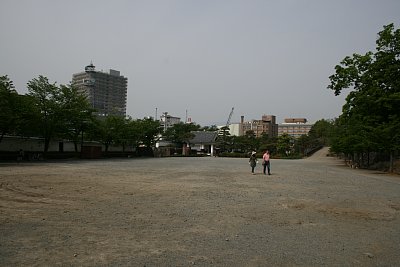 鍛冶曲輪はたいへん広い