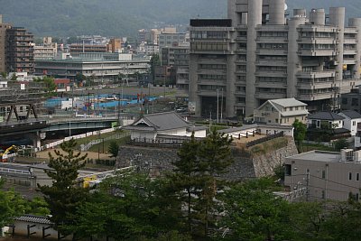 歴史公園の山手渡櫓門