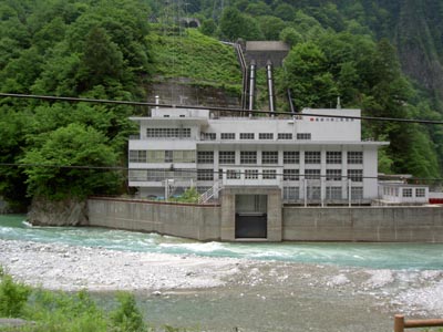 黒部川第二水力発電所