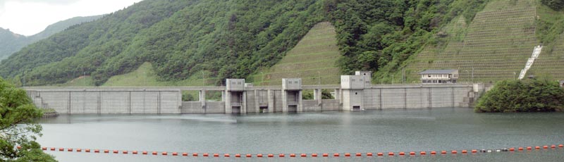 久婦須川ダムパノラマ