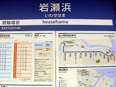 駅名表示板
