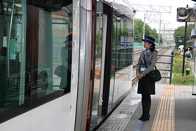 発車直前の様子です