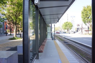 ホームは1面1線です
