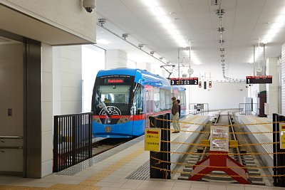 万葉線高岡軌道線 高岡駅前駅