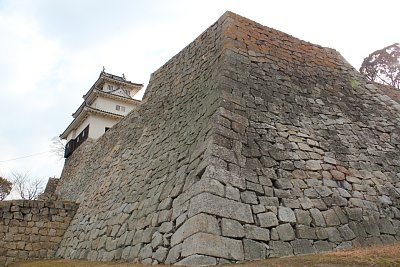 丸亀城本丸隅櫓跡