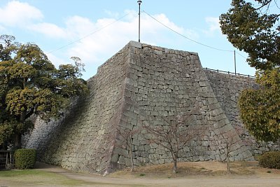 丸亀城二ノ丸櫓台跡