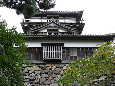 丸岡城天守 南側