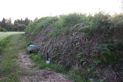 増山城下町土塁跡