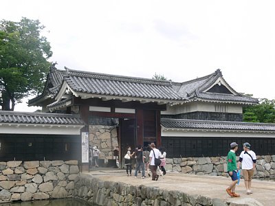 松本城黒門(表門)