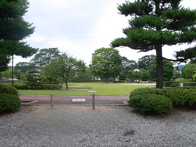 松本城二の丸御殿跡