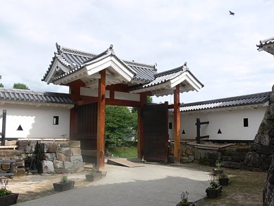 松本城太鼓門(高麗門)