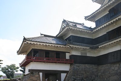 松本城月見櫓と辰巳附櫓