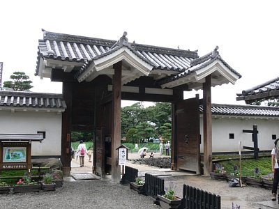 松本城黒門（表門の裏側）