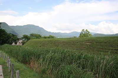 松代城二の丸北東側の外堀