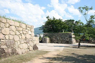 松代城東不明門跡