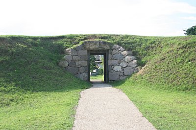 松代城土塁と埋門