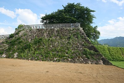 松代城戌亥隅櫓台