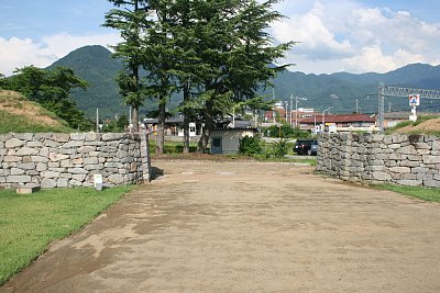 松代城二の丸石場門