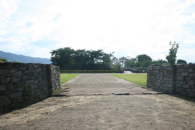 松代城二の丸石場門