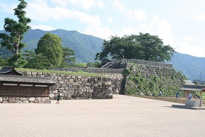 松代城戌亥隅櫓台