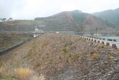 味噌川ダム全景