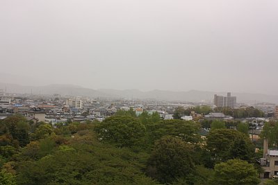 長浜市街地遠望