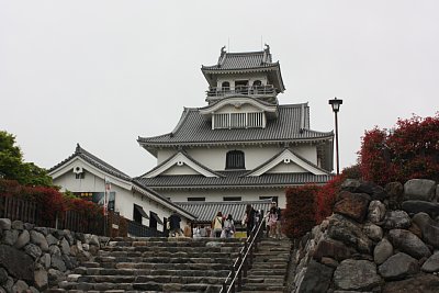 天守曲輪への階段