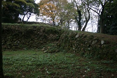 温井屋敷跡石垣