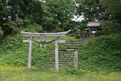 城山神社の鳥居