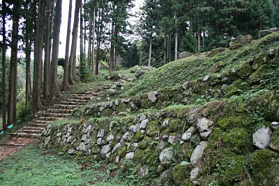 石垣と石段