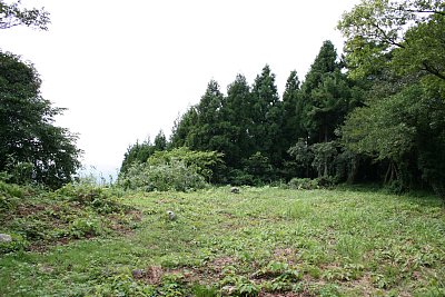 七尾城三の丸跡