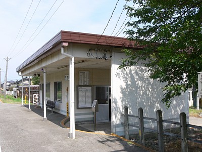 千路駅のホームと駅舎の段差がわかりますか