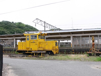 金沢線路技術訓練センターのディーゼル機関車