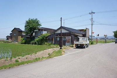 ホームはこのあたりにあった