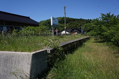 矢波駅跡