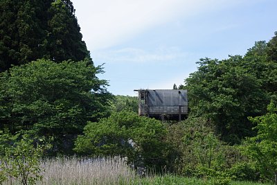 小浦駅遠景