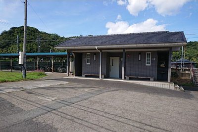 トイレと駐輪場