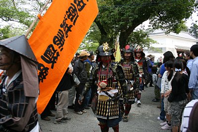 小田原北條五代祭の武者行列