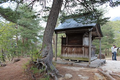 ここが見張り矢倉台跡です