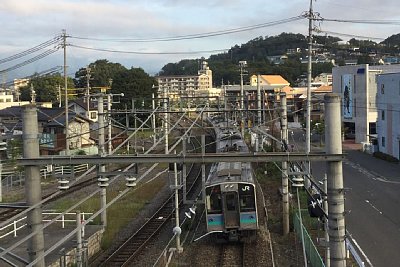 隣の線路は篠ノ井線