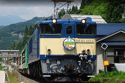 EF64電気機関車「北アルプス風っこ」