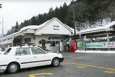 改装前の南小谷駅