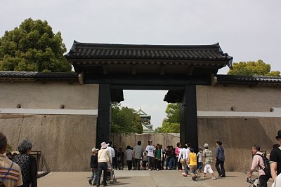 国重要文化財大坂城桜門