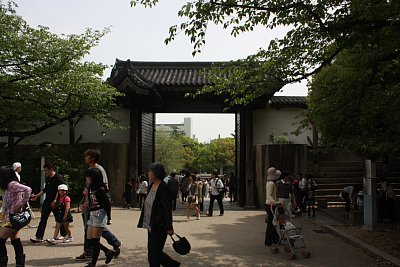 国重要文化財大坂城桜門高麗門