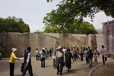 桜門桝形の巨石群