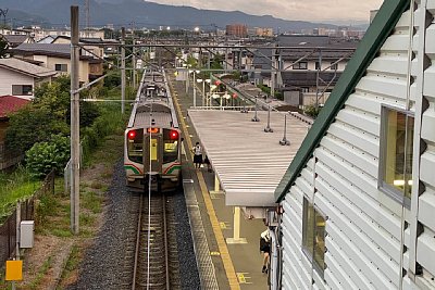 仙山線ホーム